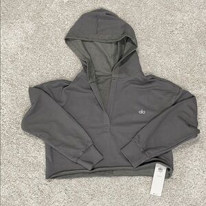 ALO Yoga Gray Hoodie